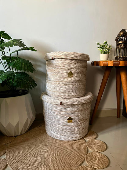 Storage Basket with Lid