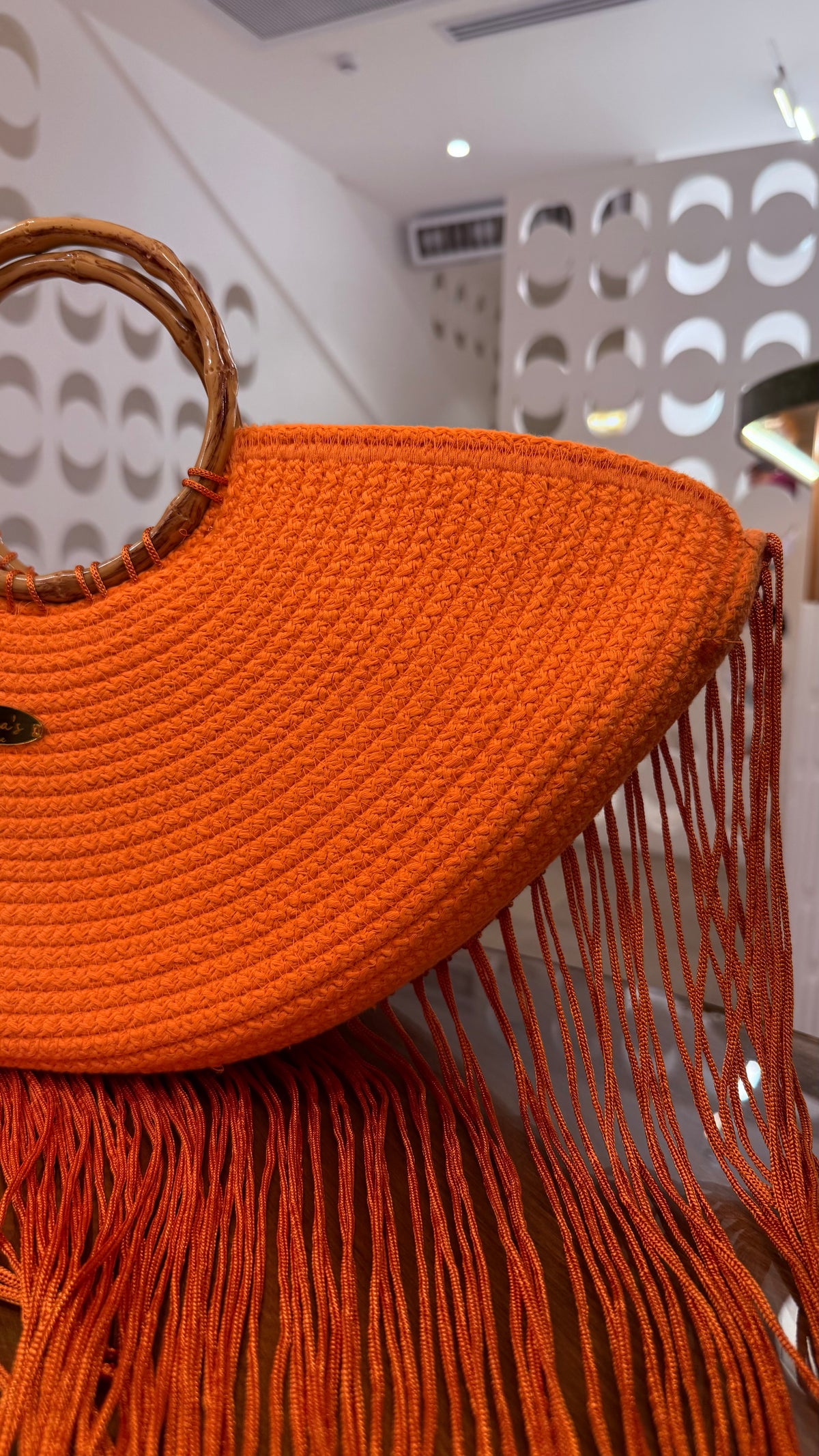 Fringe Zig Bag