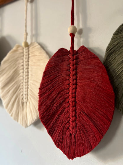 Leaf Harmony Wall Hanging