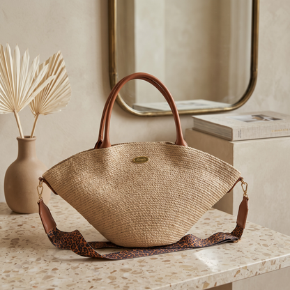 Leather Zig Bag
