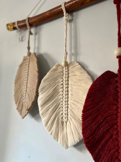 Leaf Harmony Wall Hanging