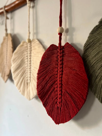 Leaf Harmony Wall Hanging