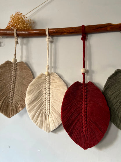 Leaf Harmony Wall Hanging