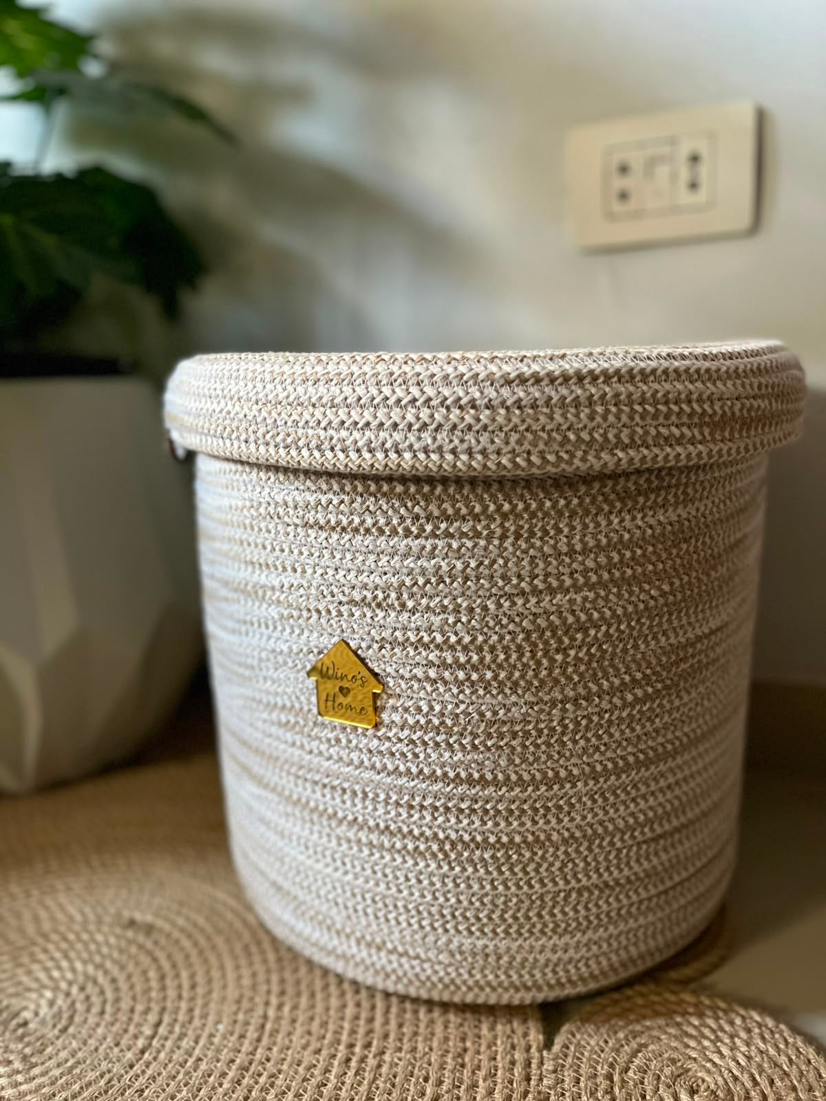 Storage Basket with Lid